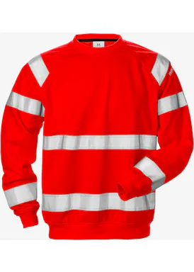 Fristads Hi-Vis-Sweatshirt, Klasse 3, 7446 SHV