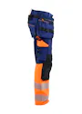 Blåkläder 1145 ToolRig High Vis Werkbroek 4-weg Stretch miniatuur
