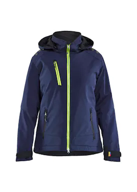 Blaklader 4751 Dames Lichtgewicht Softshell Jack Gevoerd