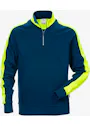 Fristads 111263 Sweatshirt met Korte Rits 7449 Regular Fit miniatuur