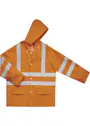Delta Plus Signal-Regenjacke aus Polyester mit polyurethanbeschichteter Außenseite Vorschaubild