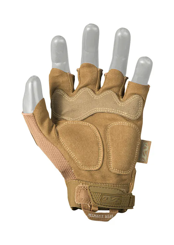 Mechanix M-Pact Fingerless Coyote Handschoen