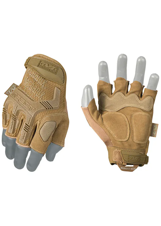Mechanix M-Pact Fingerless Coyote Handschoen