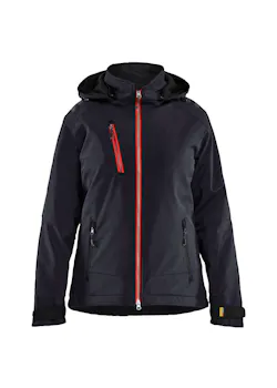 Blaklader 4751 Dames Lichtgewicht Softshell Jack Gevoerd miniatuur