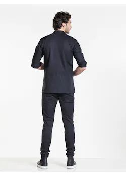 Veste de cuisinier Biker SFX Black thumbnail (vignette)