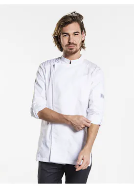 Chef Jacket, Biker SFX, White