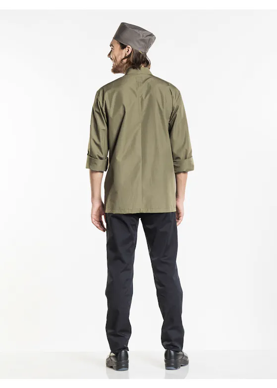 Chaud Devant Hilton Poco Chef Jacket Dark Olive
