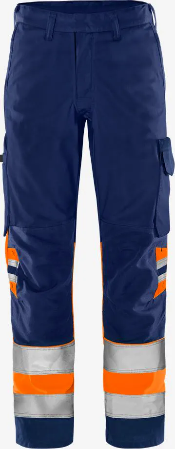 Hi-Vis Oranje/Marineblauw