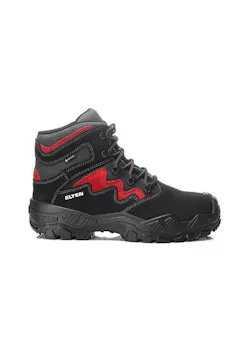 Elten Mick GTX Black-Red Mid ESD S3S WR CI Arbeitsschuh