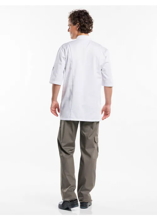 Chaud Devant Bacio Wit Short Sleeve Koksbuis