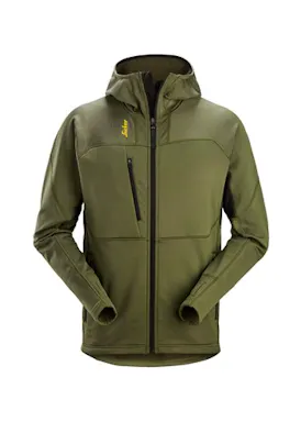 Snickers Workwear Thermal Body Mapping Fleece Hoodie Met Rits