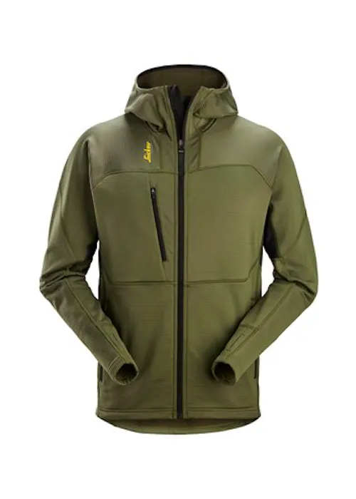 Snickers Workwear Thermal Body Mapping sweat à capuche polaire zippé