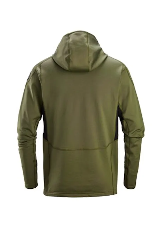Snickers Workwear Thermal Body Mapping Fleece Hoodie Met Rits