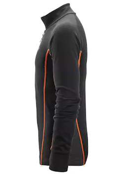 Snickers Workwear 9482 Merino Basislaag Stay Warm Top met Halve Rits miniatuur