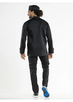 Veste de cuisinier Monza Noir thumbnail (vignette)