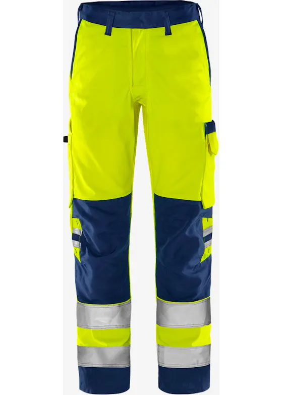 Fristads High Vis Green Broek Klasse 2 2651 GPLU