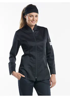 Chaud Devant Lady Monza schwarze Kochjacke