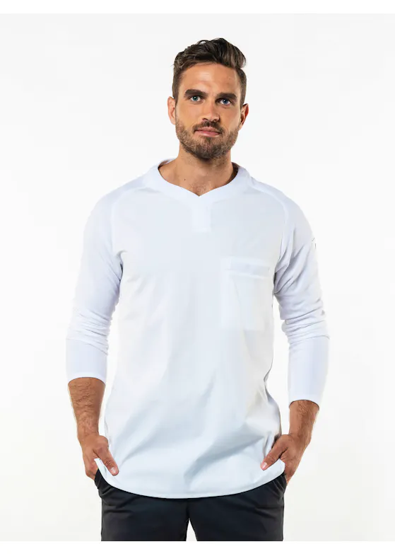 Chaud Devant Valenta UFX White Long-Sleeve T-shirt