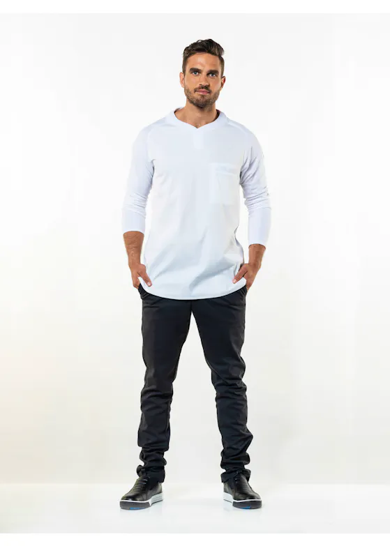 Chaud Devant Valenta UFX White Long-Sleeve T-shirt