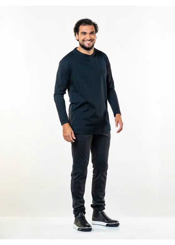 Chaud Devant Valenta UFX Black LS T-shirt