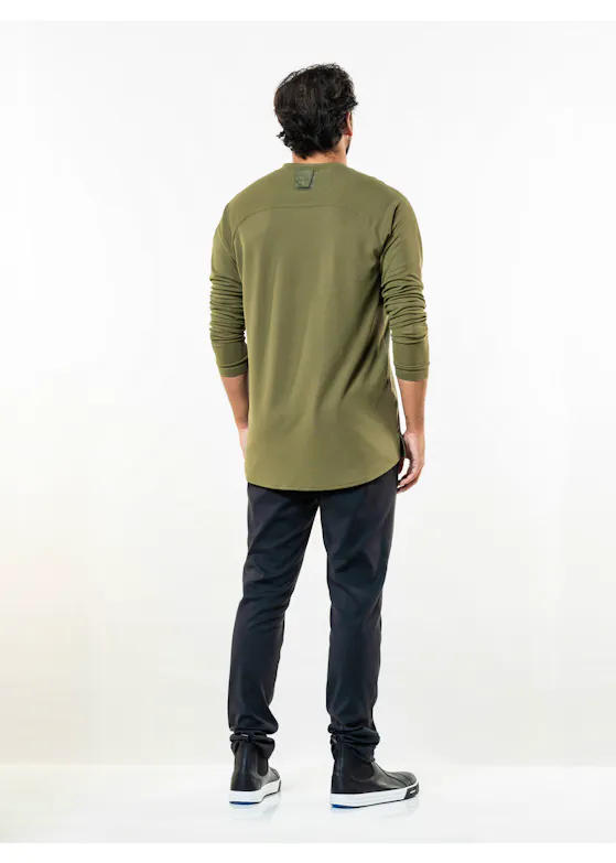 Chaud Devant T-shirt Valenta UFX Moosgrün LS