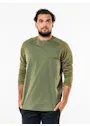 Chaud Devant T-shirt Valenta UFX Moosgrün LS Vorschaubild