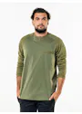 Chaud Devant T-shirt Valente UFX Moosgrün LS Vorschaubild