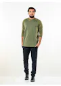 Chaud Devant T-shirt Valenta UFX Moosgrün LS Vorschaubild