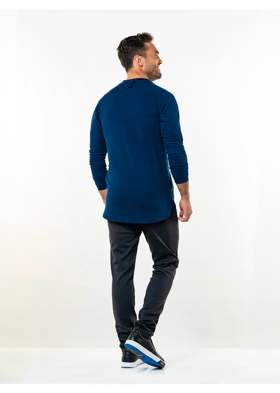 Chaud Devant T-shirt Valenta UFX Navy LS