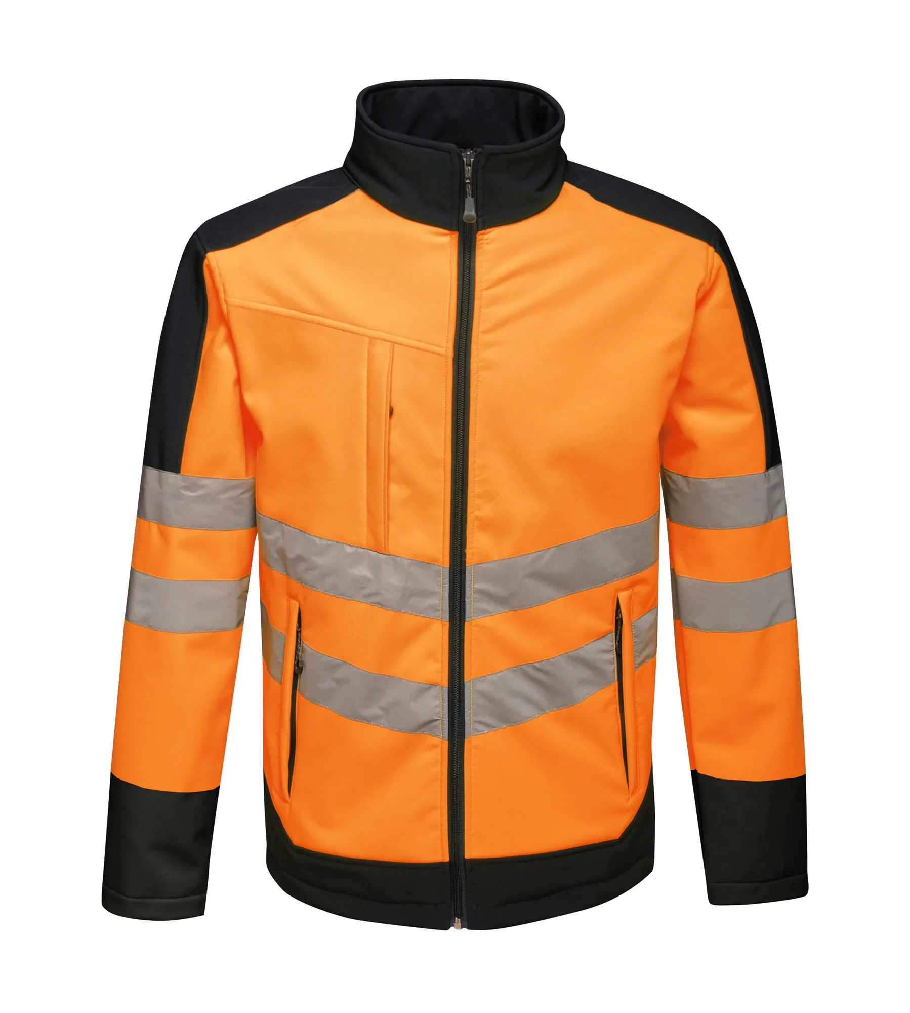 High Vis Orange/Marineblau