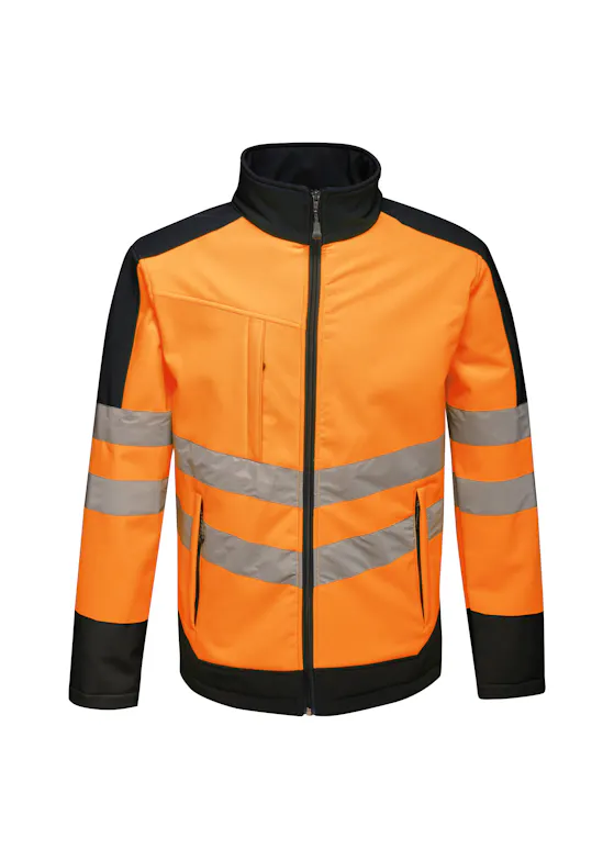 Regatta Pro Hi-Vis Softshell Jacket