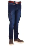 Donkerblauw