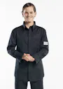 Chaud Devant Chef-Shirt, schwarze Kochjacke Vorschaubild