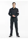 Chaud Devant Chef-Shirt, schwarze Kochjacke Vorschaubild