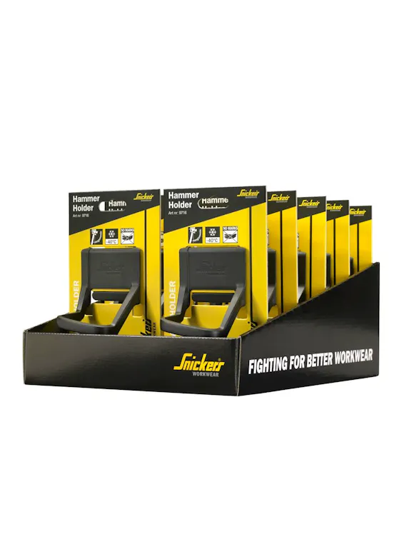 Snickers Workwear-Hammerhalter, Displaybox, 10 Stück, 9736