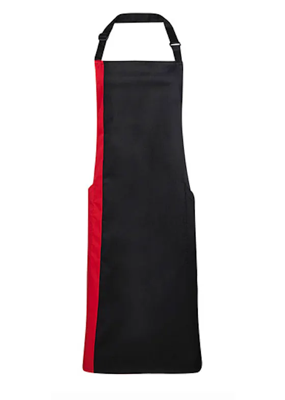 Premier Colours Collection Contrast Bib Apron