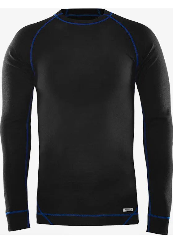 Fristads 127442 Langarm-T-Shirt aus Merinowolle 7517 Mw Regular Fit