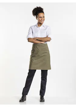 Chaud Devant Apron 3-pockets Dark Olive