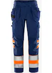 Hi-Vis Oranje/Marineblauw