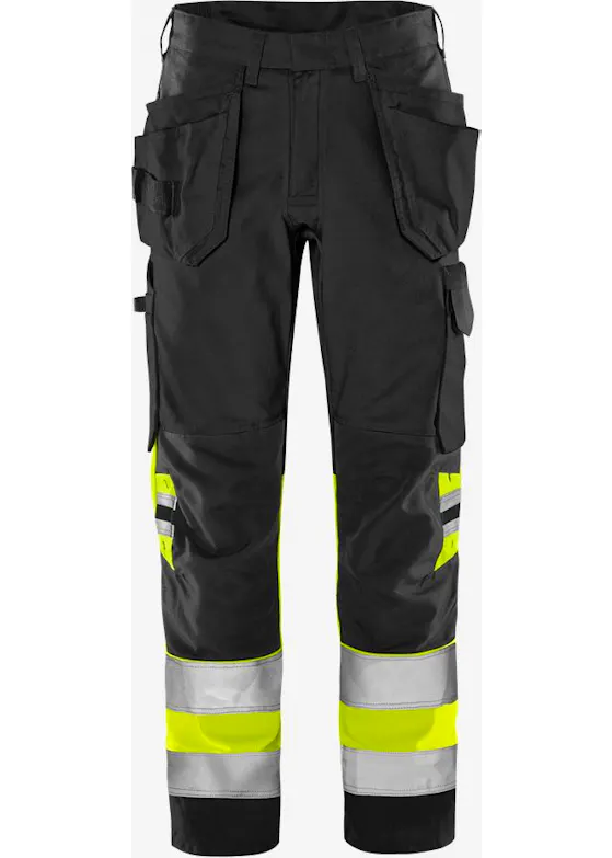 Fristads High vis Green werkbroek klasse 1 2640 GPLU