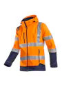 Sioen laminierte Warnschutz-Softshelljacke mit abnehmbarer Kapuze Fuller 9933A2TU1 Vorschaubild