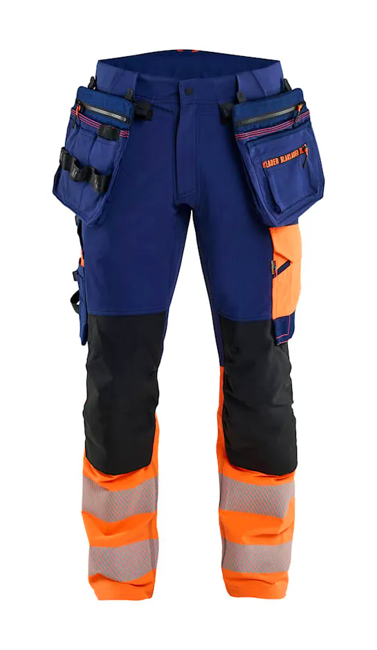 Marineblau/Orange