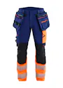 Blåkläder 1145 ToolRig High Vis Werkbroek 4-weg Stretch miniatuur
