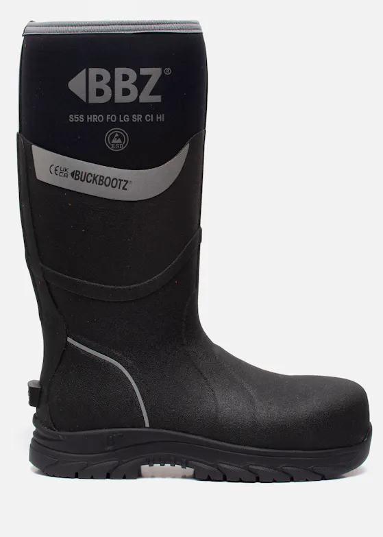 Buckbootz BBZ6000NM S5S Werklaars Zwart