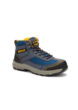 Caterpillar Elmore Mid S1P Chaussure de sécurité bleue thumbnail (vignette)