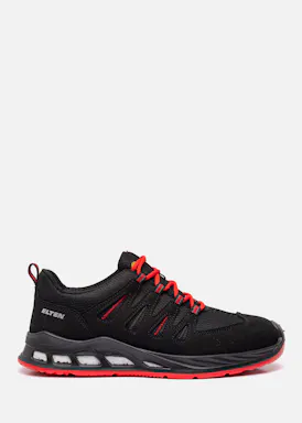 Elten Maddox XXR Black-Red Low ESD S3S Werkschoen