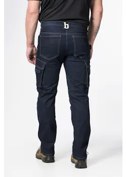 Brams Workwear Ragnar Men Worker Stretch Cotton Denim Pant miniatuur