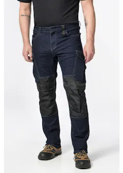 Brams Workwear Ragnar Men Worker Stretch Cotton Denim Pant miniatuur
