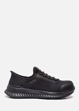 Skechers Tilido S1P - Fletchit Slip-Ins Heren Zwart