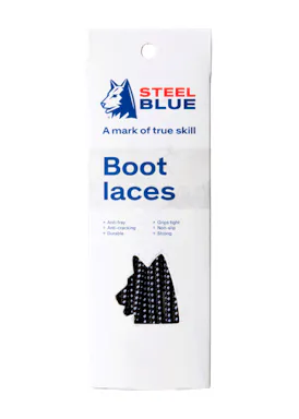 Steel Blue Veters/Laces Zwart-Graphene 2 Paar
